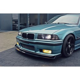 Накладка сплиттер на передний бампер на BMW M3 E36